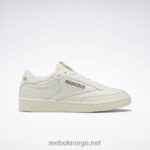 kritt/alabast/rødbrun 2X42N15 Reebok club c 85 vintage sko
