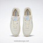kritt/alabaster/essensiell blå 2X42N16 Reebok club c 85 vintage sko - Bilde 6