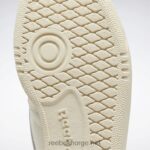 kritt/alabaster/glengrønn 2X42N2 Reebok club c 85 vintage damesko - Bilde 9