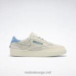 kritt/alabaster/glengrønn 2X42N326 Reebok club c 85 sko