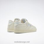 kritt/alabaster/himmelblå 2X42N8 Reebok club c 85 vintage damesko - Bilde 4