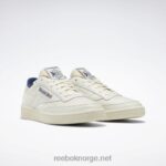kritt/alabaster/vektor marine 2X42N12 Reebok club c 85 vintage sko - Bilde 3