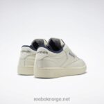 kritt/alabaster/vektor marine 2X42N12 Reebok club c 85 vintage sko - Bilde 4