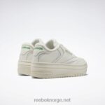 kritt/glengrønn 2X42N3 Reebok club c ekstra damesko - Bilde 4