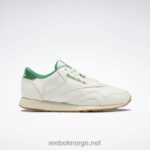 kritt/glengrønn/alabast 2X42N591 Reebok klassiske skinn pluss sko