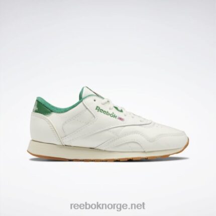 kritt/glengrønn/alabast 2X42N591 Reebok klassiske skinn pluss sko