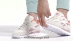 kritt/infundert lilla/ftwr hvit 2X42N81 Reebok klassiske damesko i skinn - Bilde 2