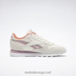 kritt/infundert lilla/ftwr hvit 2X42N81 Reebok klassiske damesko i skinn - Bilde 4
