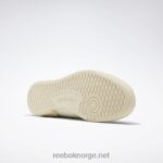 kritt/papirhvit/glengrønn 2X42N11 Reebok club c 85 vintage sko - Bilde 5