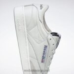 kritt/svart/vektorblått 2X42N174 Reebok club c 85 vintage sko - Bilde 8