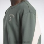 krittgrønn 2X42N494 Reebok I ny mannskapsgenser - Bilde 5