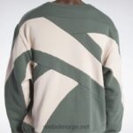 krittgrønn 2X42N494 Reebok I ny mannskapsgenser - Bilde 6
