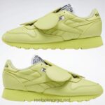 kul aloe/kjerne sort 2X42N544 Reebok eames klassiske skinnsko - Bilde 9