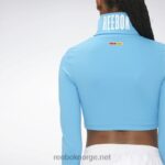 kvinner alltid blå 2X42N847 Reebok pyer moss turtleneck topp - Bilde 4