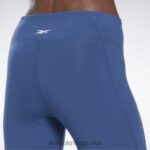 kvinner batikk blå 2X42N493 Reebok les mills lux tights - Bilde 7