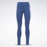 kvinner batikk blå 2X42N493 Reebok les mills lux tights - Bilde 8