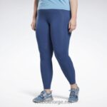 kvinner batikk blå 2X42N772 Reebok lux leggings (plus size)
