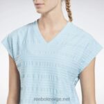 kvinner blå perle 2X42N895 Reebok perforert t-skjorte - Bilde 5