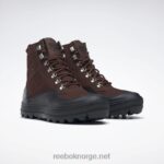 kvinner børste brun/kjernesort 2X42N226 Reebok danielle guizio club c cleated mid-sko - Bilde 3