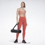 kvinner canyon koraller 2X42N813 Reebok lux strappy moderne safari print sports-bh - Bilde 2