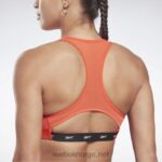 kvinner dynamisk rød 2X42N870 Reebok les mills lux racer sports-bh med middels støtte - Bilde 6