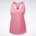 kvinner ekte rosa 2X42N657 Reebok tanktopp bak i mesh - Bilde 6
