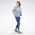 kvinner essensielt blått 2X42N797 Reebok identitet t-skjorte - Bilde 2