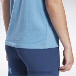 kvinner essensielt blått 2X42N797 Reebok identitet t-skjorte - Bilde 5