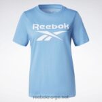 kvinner essensielt blått 2X42N797 Reebok identitet t-skjorte - Bilde 6