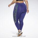 kvinner fet lilla 2X42N389 Reebok moderne safari-leggings (plus size) - Bilde 3