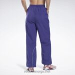 kvinner fet lilla 2X42N448 Reebok les mills vevde bukser - Bilde 3