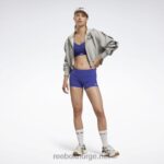 kvinner fet lilla 2X42N477 Reebok forent av fitness chase bootieshorts - Bilde 2