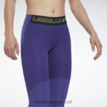 kvinner fet lilla 2X42N489 Reebok les mills puremove leggings - Bilde 4