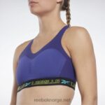 kvinner fet lilla 2X42N692 Reebok les mills puremove+ bh - Bilde 5