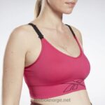 kvinner forfølge rosa 2X42N890 Reebok amme sports bh - Bilde 5