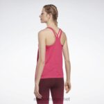 kvinner forfølge rosa 2X42N988 Reebok forent av fitness perforert tank topp - Bilde 3