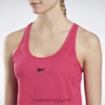 kvinner forfølge rosa 2X42N988 Reebok forent av fitness perforert tank topp - Bilde 4