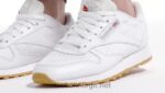 kvinner ftwr hvit/ren grå 3/reebok gummigummi-03 2X42N55 Reebok klassiske skinnsko - Bilde 2