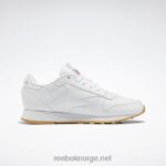 kvinner ftwr hvit/ren grå 3/reebok gummigummi-03 2X42N55 Reebok klassiske skinnsko - Bilde 4