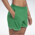 kvinner glen grønn 2X42N774 Reebok identitetshorts - Bilde 5
