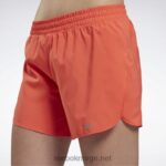 kvinner halvoransje bluss 2X42N554 Reebok løpeshorts - Bilde 6