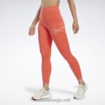 kvinner halvoransje bluss 2X42N562 Reebok løpende vektorleggings