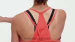 kvinner halvoransje bluss 2X42N762 Reebok activchill atletisk tank topp - Bilde 2