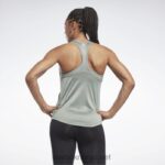 kvinner harmoni grønn 2X42N406 Reebok treningsklar tanktop med mesh-rygg - Bilde 3
