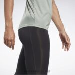 kvinner harmoni grønn 2X42N406 Reebok treningsklar tanktop med mesh-rygg - Bilde 5