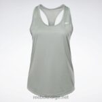 kvinner harmoni grønn 2X42N406 Reebok treningsklar tanktop med mesh-rygg - Bilde 6