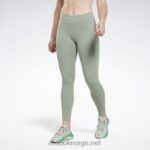 kvinner harmoni grønn 2X42N471 Reebok lux leggings