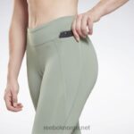 kvinner harmoni grønn 2X42N471 Reebok lux leggings - Bilde 4