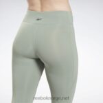 kvinner harmoni grønn 2X42N471 Reebok lux leggings - Bilde 5