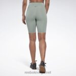kvinner harmoni grønn 2X42N580 Reebok lux high-rise sykkelshorts - Bilde 3